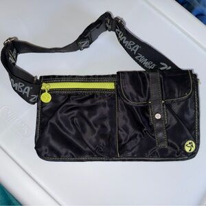 Vintage Zumba Belt Bag w/ Adjustable Waist Strap, multiple pockets
